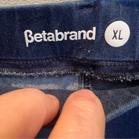 BETABRAND Indigo Denim Jeans. 4 Pockets. Size XL - Picture 3 of 5